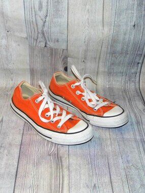 CONVERSE Chuck Taylor All Star OX Roasted Carr (Orange) Sneakers Womens Size 6